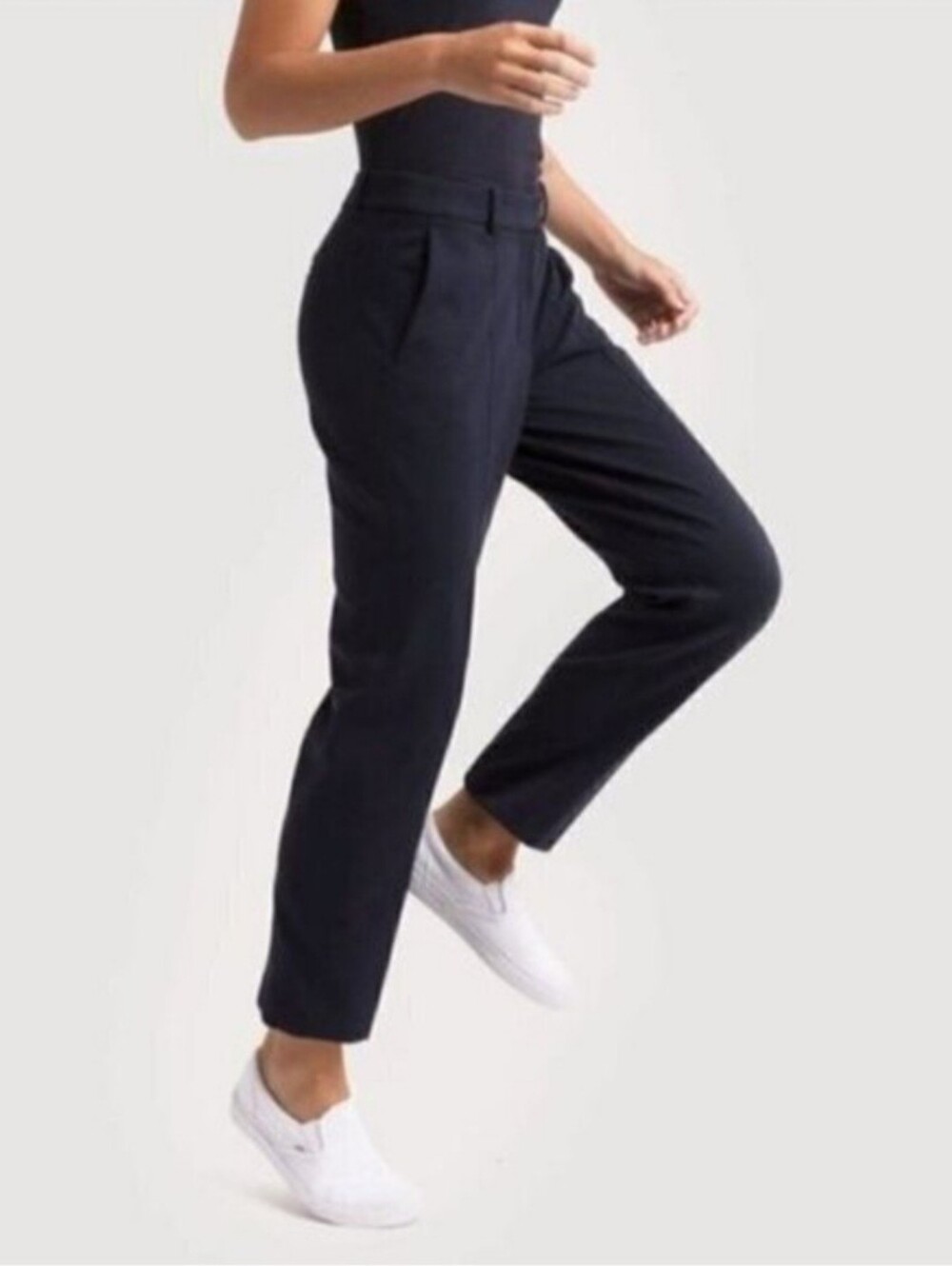 Kit&Ace Women Black Casually Professional Stretch Pants Trouser